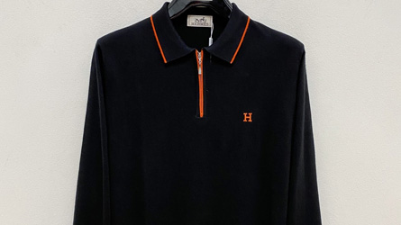 Hermès - black wool sweater/38, $ 29 